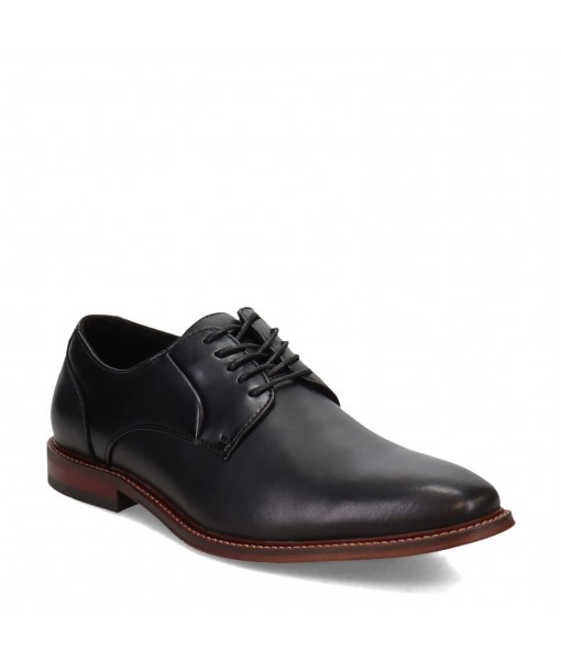 Men's flat toe oxford shoes