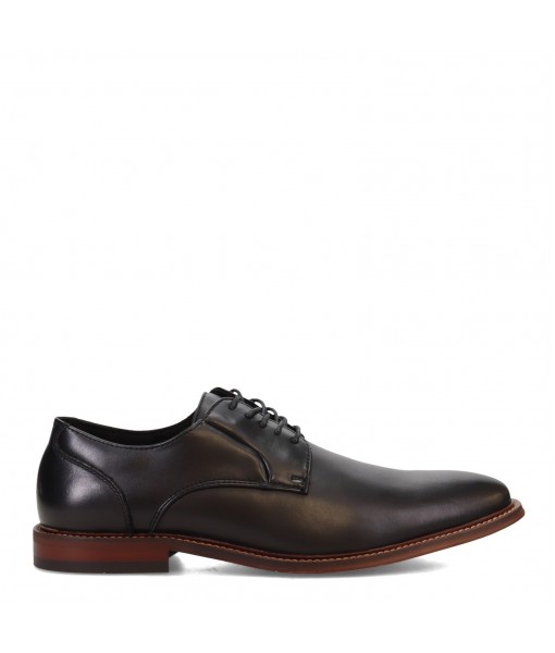 Men's flat toe oxford shoes