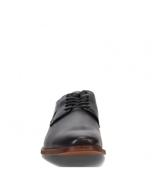 Men's flat toe oxford shoes