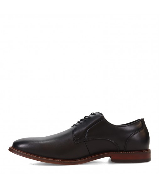 Men's flat toe oxford shoes