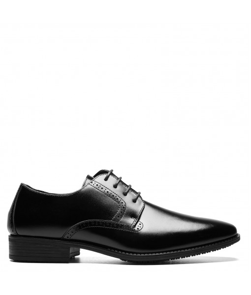 Men's non-slip flat toe Oxford shoes