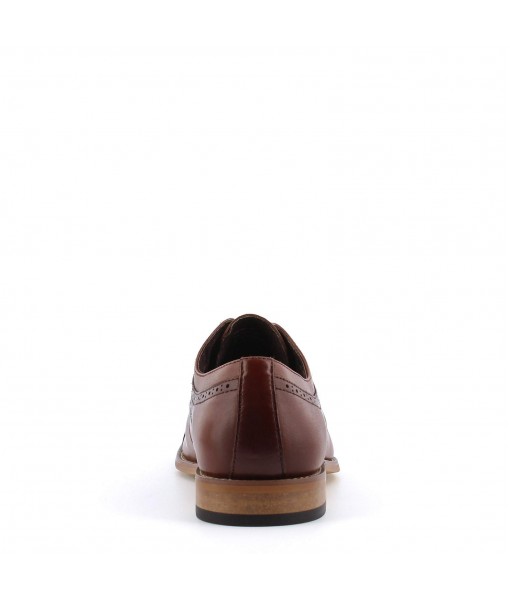 Men's Pointed Toe Lace-Up Oxford Shoes