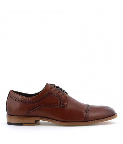 Men's Pointed Toe Lace-Up Oxford Shoes