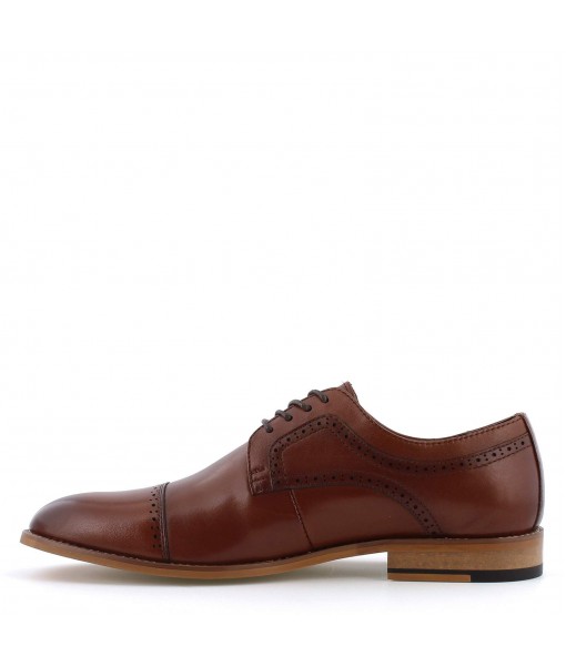 Men's Pointed Toe Lace-Up Oxford Shoes
