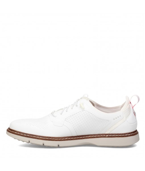 Men's breathable white shoes