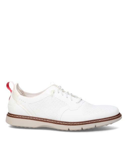Men's breathable white shoes