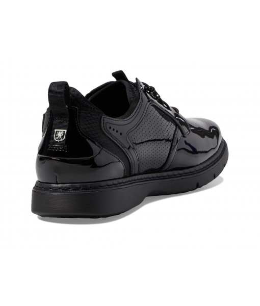 Men's flat toe stretch oxford shoes