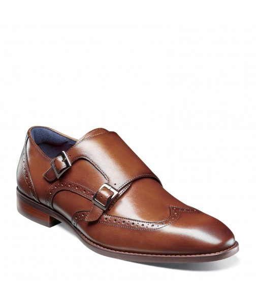 Men's pointed leather shoes
